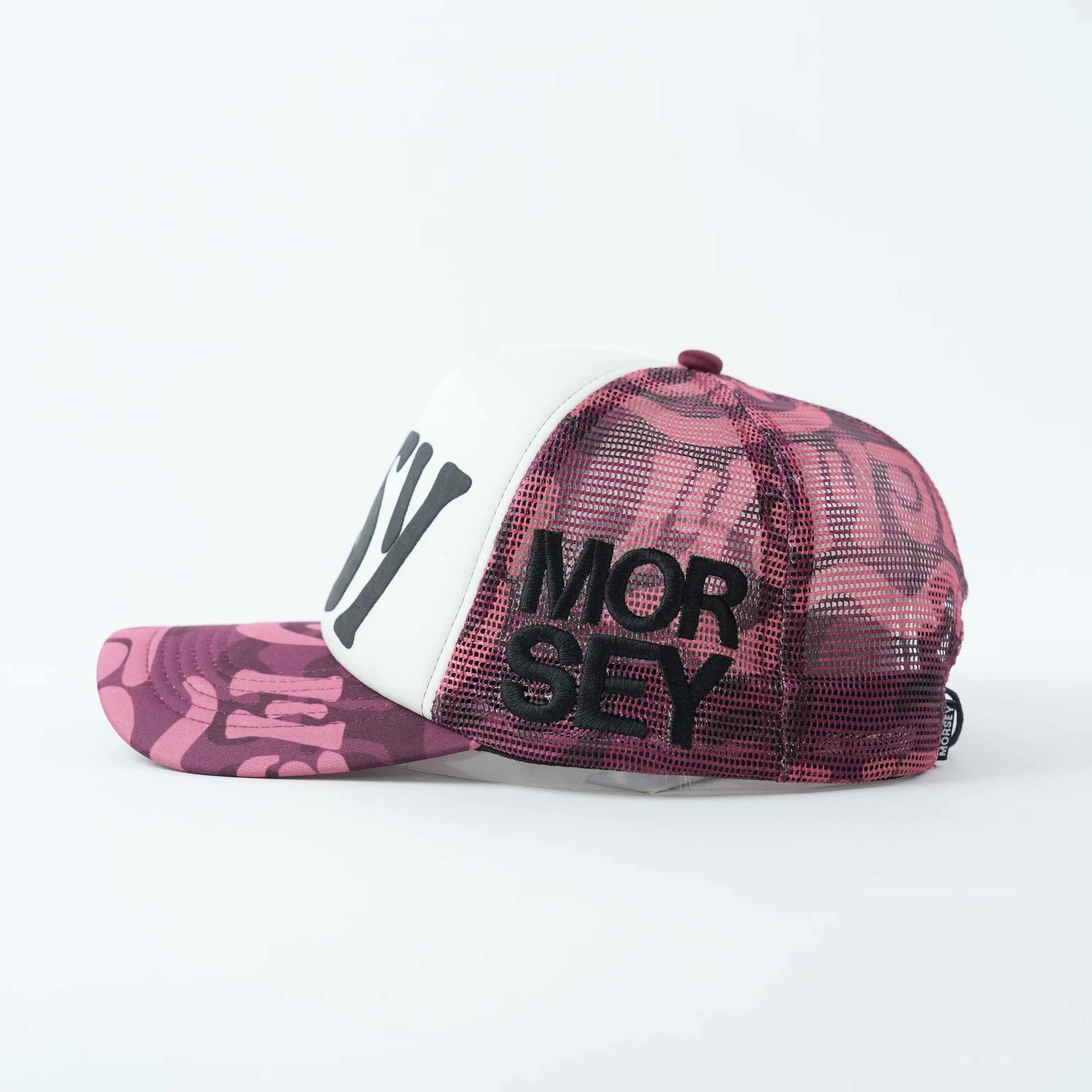 BURGUNDY CAMMO – MORSEY STUDIOS