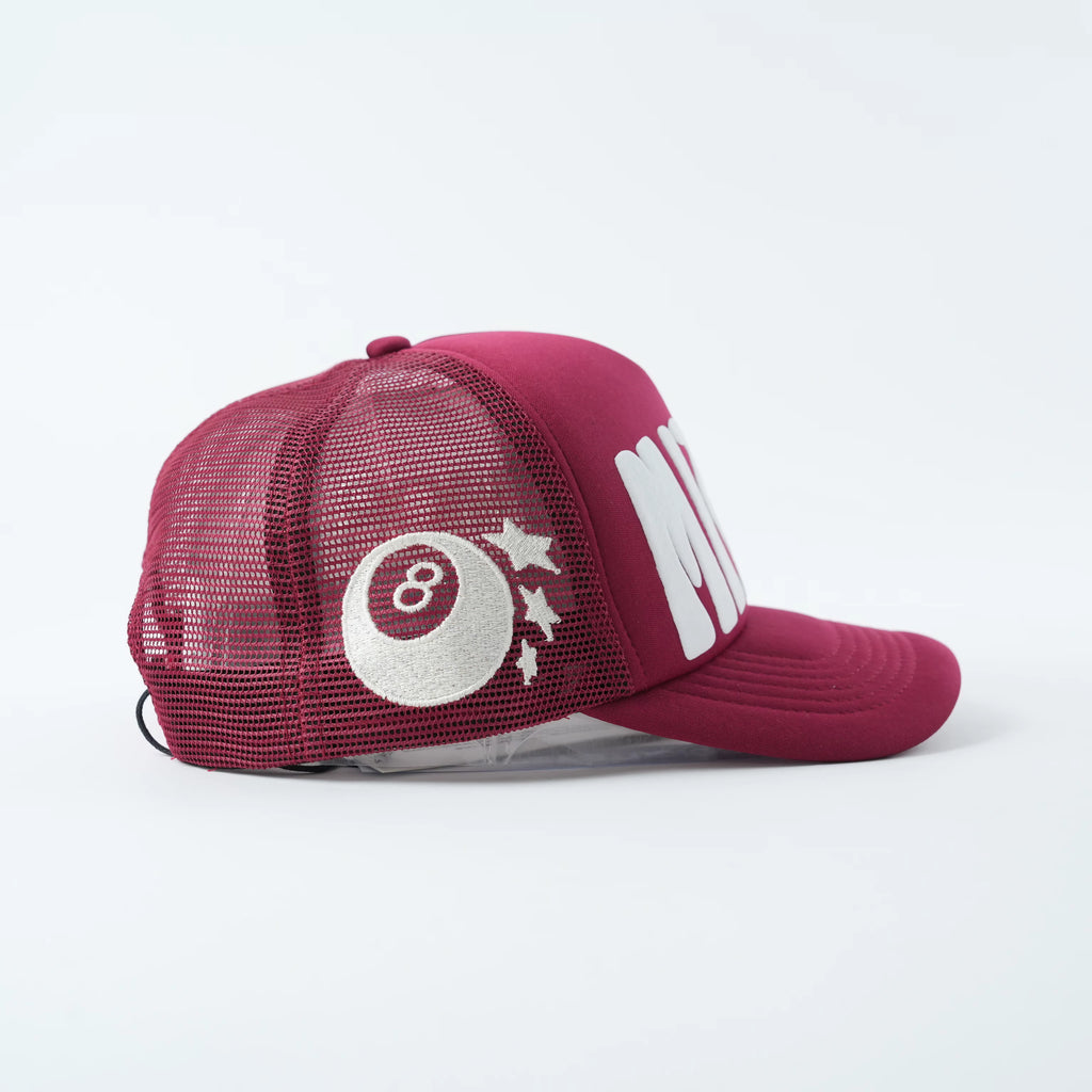 BURGUNDY TRUCKER